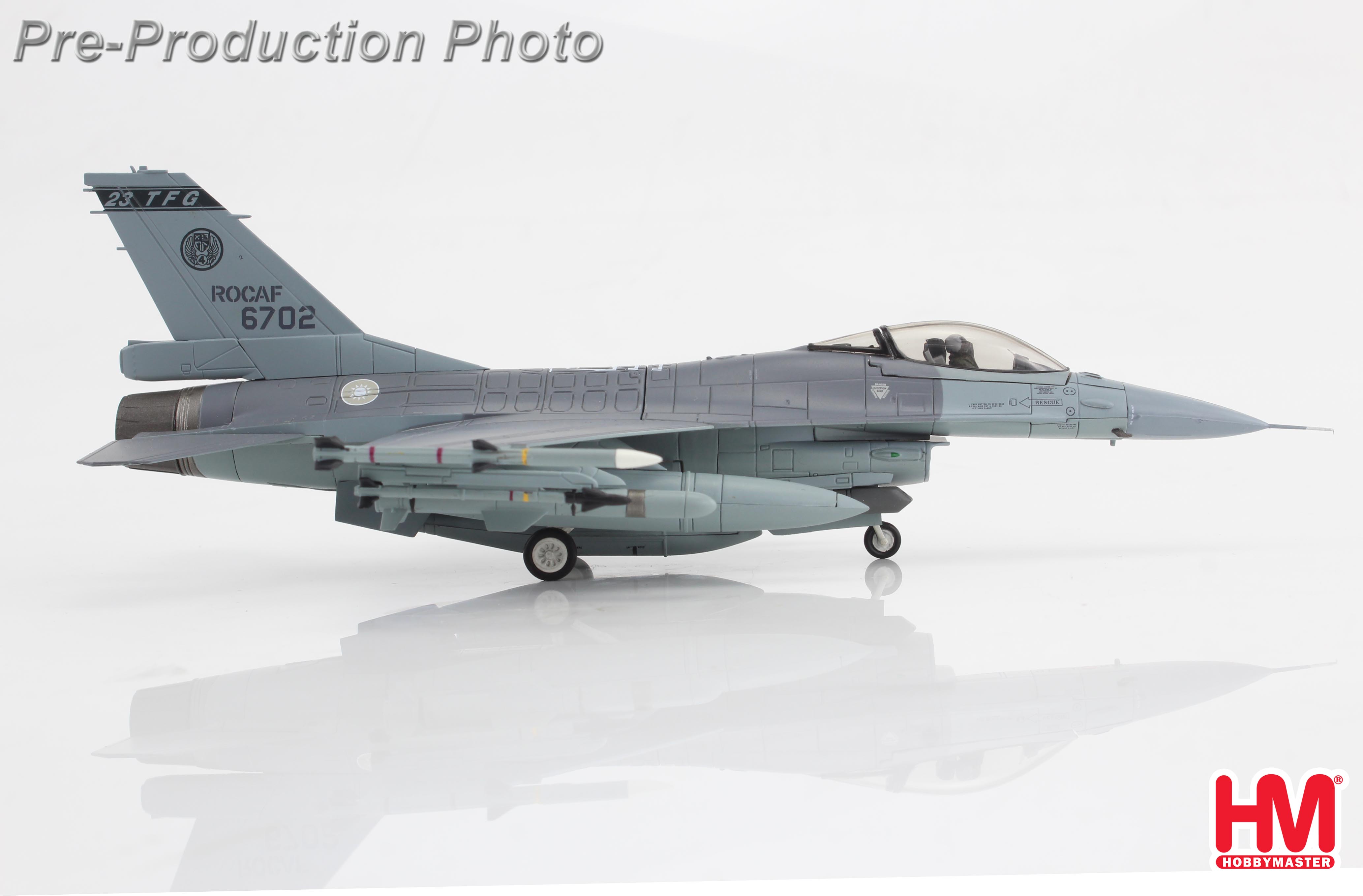 F-16V Fighting Falcon 6702, 23 TFG, ROCAF (w/2 x Harpoon